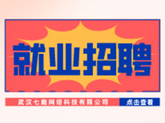 【就业招聘】武汉七趣网络科技有限公司·武汉新华就业招聘信息